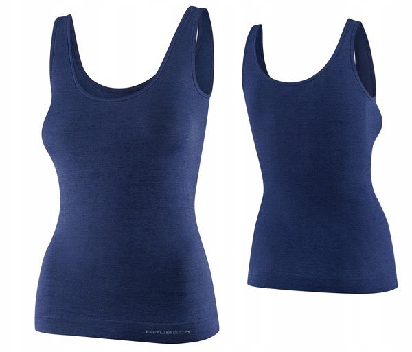 Γυναικείο αμάνικο μπλουζάκι TA1059W COMFORT MERINO μπλε S