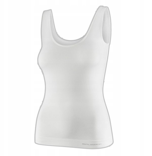 Γυναικεία μπλούζα χωρίς μανίκια COMFORT MERINO κρεμ XL