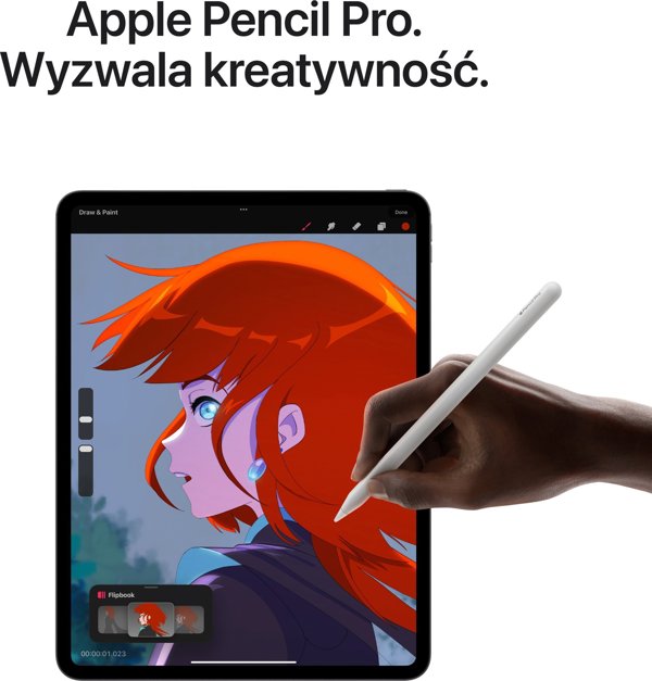 Tablet Apple iPad Pro 13" 7 gen. 1 TB 5G Czarny (MWRY3HC/A)