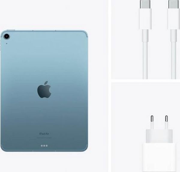 Tablet Apple iPad Air 10.9" 5 gen. 64 GB 5G Niebieski (MM6U3FD/A)