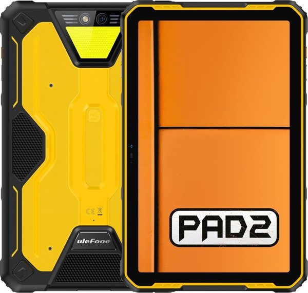 Tablet UleFone Armor Pad 2 11" 256 GB 4G Μαύρο-Χρυσό (UF-TAP2/OE)
