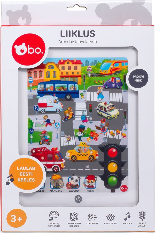 Tablet bo. Εκπαιδευτικό tablet "Traffic" (Στα Εσθονικά)