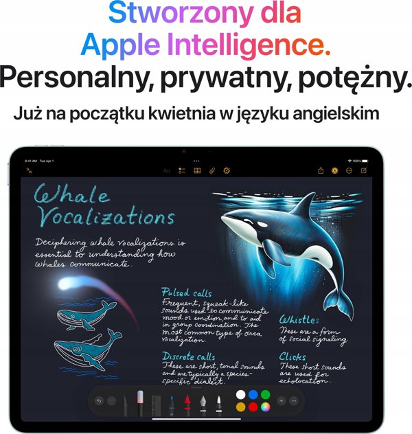 Tablet Apple iPad Air 13" 6 gen. 512 GB Grafitowy (MCNT4HC/A)