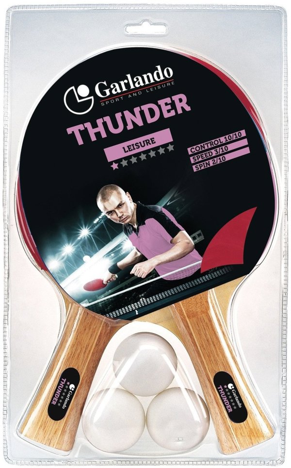 Ρακέτα πινγκ πονγκ GARLANDO Thunder 2C4-4
