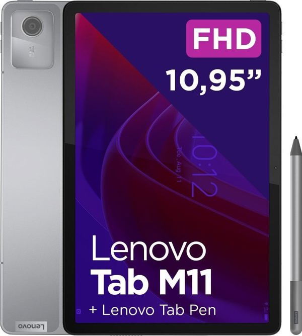 Tablet Lenovo Tab M11 11" 128 GB Szary (ZADA0297PL)
