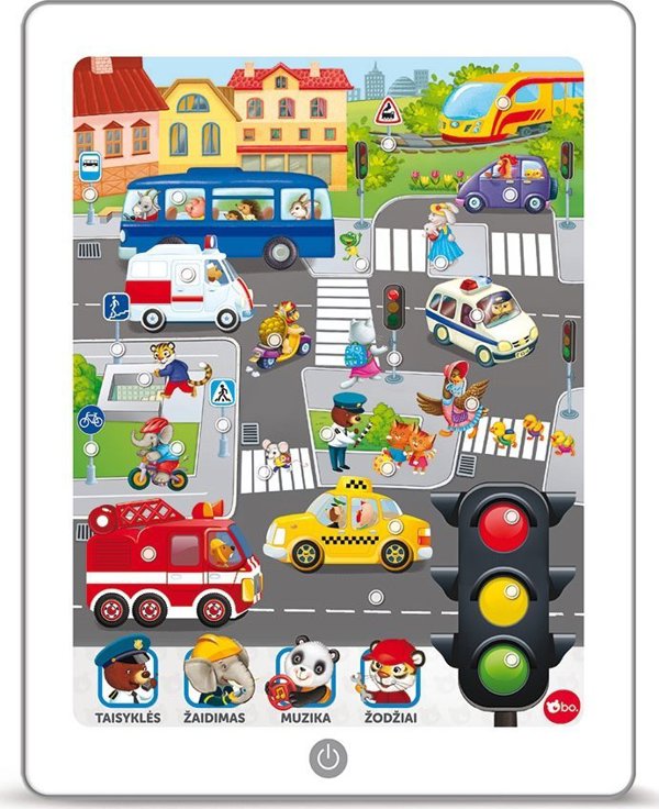 Tablet bo. Εκπαιδευτικό tablet "Traffic" (Στα Λιθουανικά)