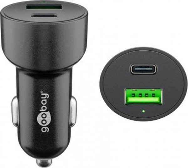 Tablet Goobay Διπλός φορτιστής USB-C™ PD (Παράδοση Ισχύος)