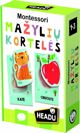 Κάρτες Flash Montessori για Μωρά Tactic HEADU (Στα Λιθουανικά)
