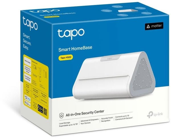 Tapo H500 HomeBase Διακομιστής Αρχείων 16GB HDMI, 5 GHz WLAN/Ethernet με Συναγερμό