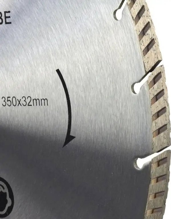 Δίσκος διαμ. 350mm x 32mm LASER-γκρι(10)