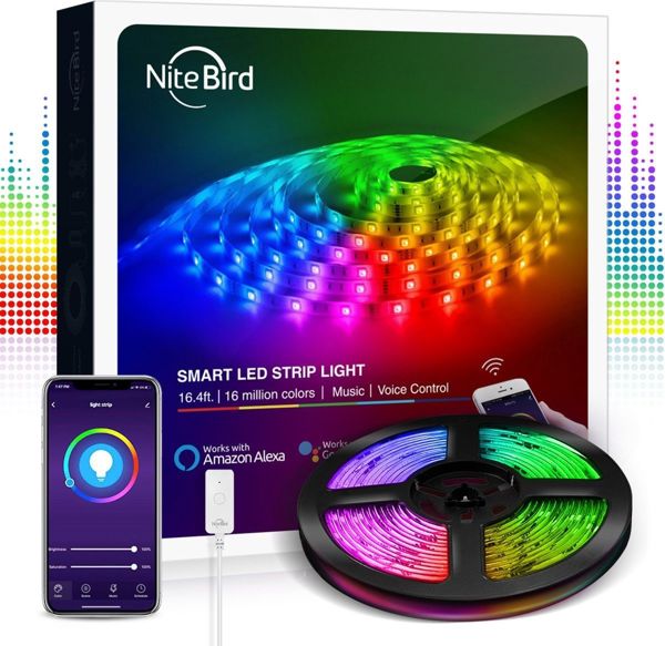 Gosund SL3 Έξυπνη Ταινία LED 10m - RGB Wi-Fi Smart Lighting με Έλεγχο μέσω Εφαρμογής