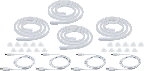 Ταινία LED Paulmann Neon Colorflex USB mix 4x1m χρωμάτων: μπλε, πορτοκαλί, ροζ, πράσινο 4x5W 5V