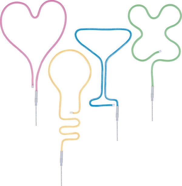 Ταινία LED Paulmann Neon Colorflex USB mix 4x1m χρωμάτων: μπλε, πορτοκαλί, ροζ, πράσινο 4x5W 5V