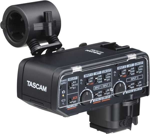 Προσαρμογέας μικροφώνου XLR Tascam CA-XLR2d-C, Κιτ Canon