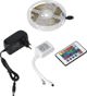 Ταινία LED Orno Σετ ταινία LED 12V 30L/m 100lm/m 7.2W/m IP20 RGB 3m + Ελεγκτής RGB + Τροφοδοτικό 12V
