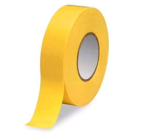 Αυτοκόλλητη μονωτική ταινία REPERO 711E κίτρινη 19mm x 20m