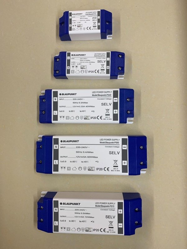 Ταινία LED Blaupunkt Τροφοδοτικό LED Blaupunkt 12V 40W για ταινίες