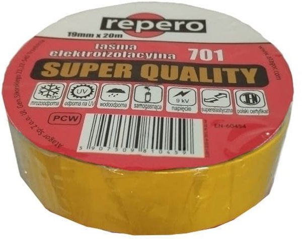 ΙΣΟΛΑΣ ΤΑΙΝΙΑ REPERO 701 ΚΙΤΡΙΝΗ 19MMX20M