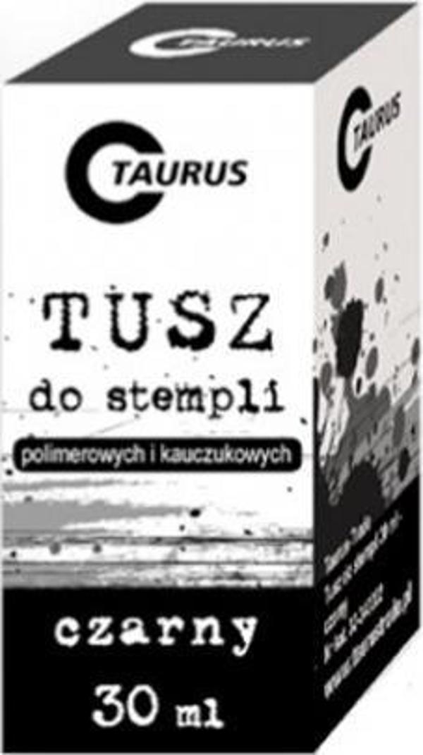 Μελάνι για σφραγίδες Taurus 30ml μαύρο