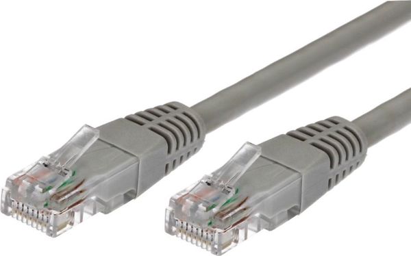 TB Print Patchcord kat.6A RJ45 UTP 2m. szary -AKTBXKS6AUP200G