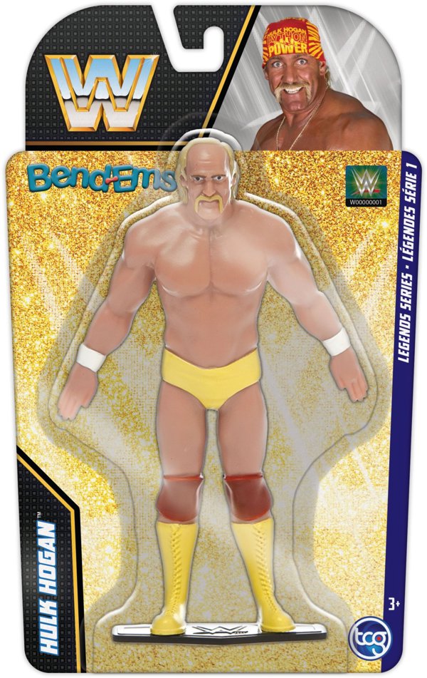Φιγούρα δράσης TCG Bend-Ems WWE Legends