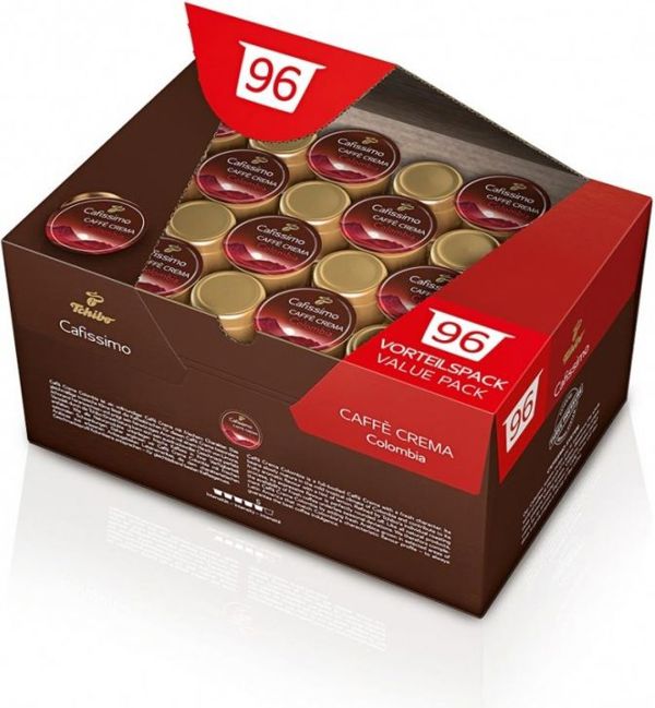 Tchibo Κάψουλες Cafissimo Cafe Crema Colombia 96 τεμ.