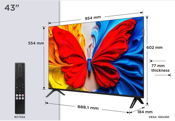 TCL 43S5K QLED