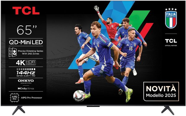 TCL Q6C 65Q6C Τηλεόραση 165,1 cm (65") 4K Ultra HD Smart TV Wi-Fi Μεταλλική