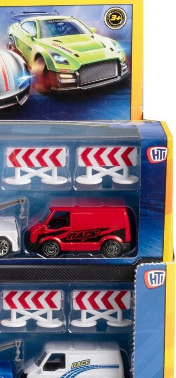 Σετ παιχνιδιού Teamsterz TEAMSTERZ Race team από χυτό μέταλλο