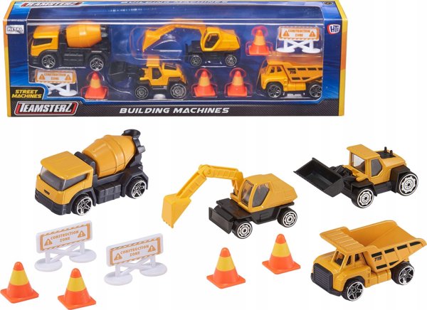 Μοντέλα Teamsterz TEAMSTERZ Die-cast Μηχανές κατασκευής