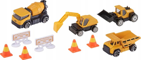 Μοντέλα Teamsterz TEAMSTERZ Die-cast Μηχανές κατασκευής