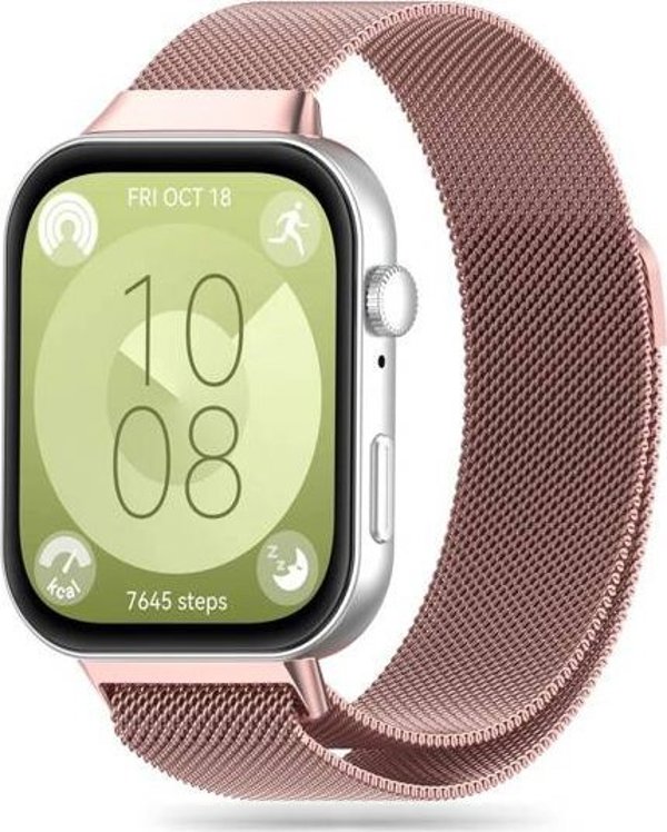 Tech-Protect TECH-PROTECT MILANESEBAND HUAWEI WATCH FIT 3 ROSE GOLD 13816269 5906302310487
