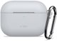 Tech-Protect Θήκη Σιλικόνης με Γάντζο για Apple AirPods Pro 3 - Crayon Γκρι