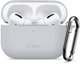 Tech-Protect Θήκη Σιλικόνης με Γάντζο για Apple AirPods Pro 3 - Crayon Γκρι