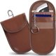 Tech-Protect Θήκη Κλειδιών RFID Signal Blocker KLR100, Καφέ