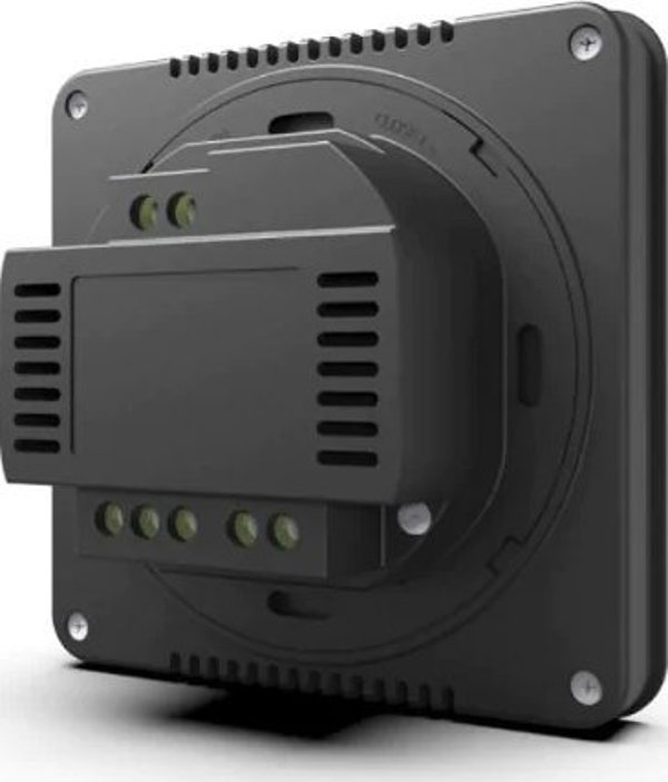 Tech Ελεγκτής ST-297V3 δωματίου διπολικός εντοιχισμένος (3 mm γυαλί) μαύρος