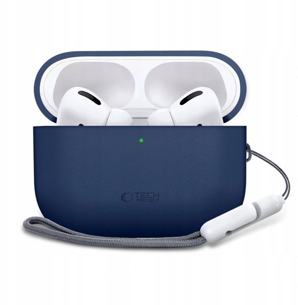 TECH-PROTECT SILICONE APPLE AIRPODS PRO 3 NAVY BLUE