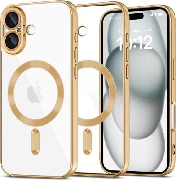 Tech-Protect TECH-PROTECT MAGFLEX MAGSAFE IPHONE 16 SHINY GOLD 14224299 5906302311385