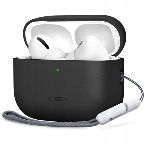 TECH-PROTECT SILICONE APPLE AIRPODS PRO 3 BLACK