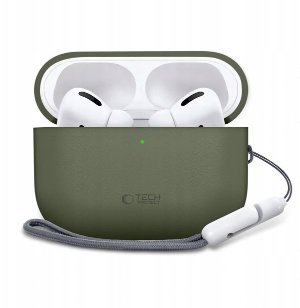 TECH-PROTECT SILICONE APPLE AIRPODS PRO 3 OLIVE GREEN