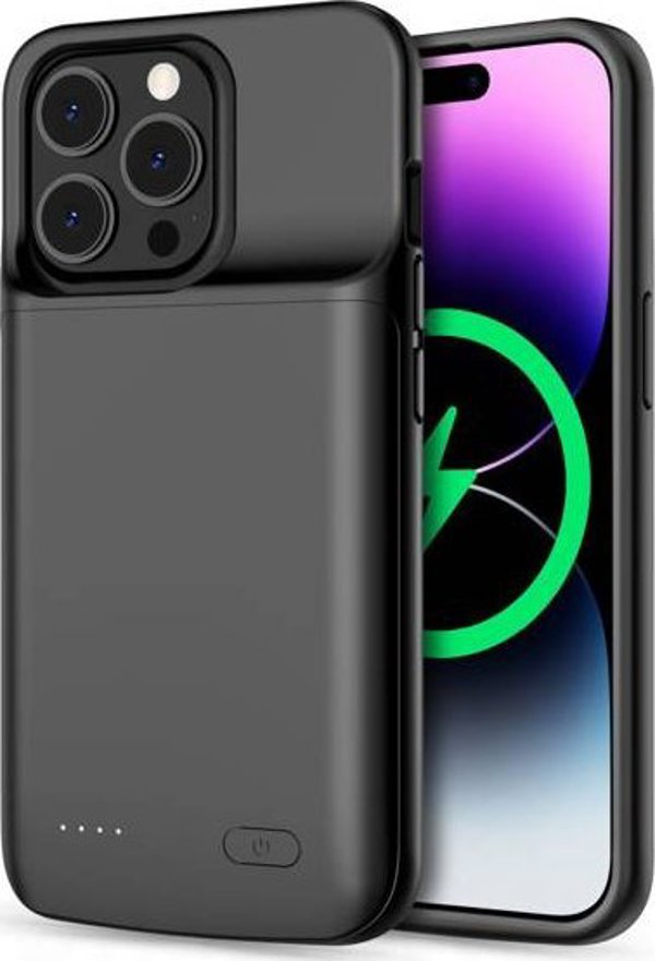 Tech-Protect Tech-protect Powercase 4800mah Apple iPhone 14/14 Pro Black 11855716 9490713927434