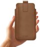 TECH-PROTECT SM65 UNIVERSAL PHONE POUCH 6.0-6.9 INCH BROWN