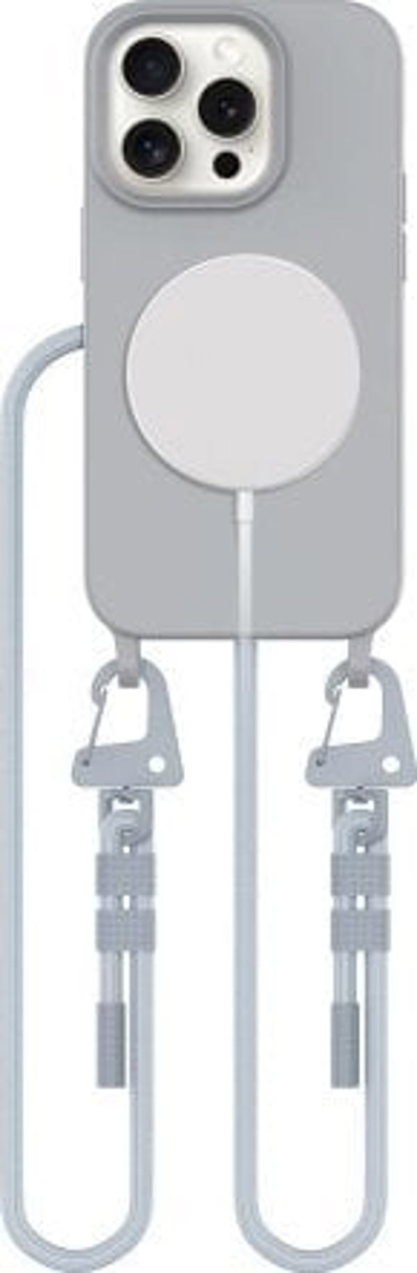 Tech-Protect TECH-PROTECT MAGNECKLACE MAGSAFE IPHONE 15 PRO ΚΡΑΓΙΟΝ ΓΚΡΙ