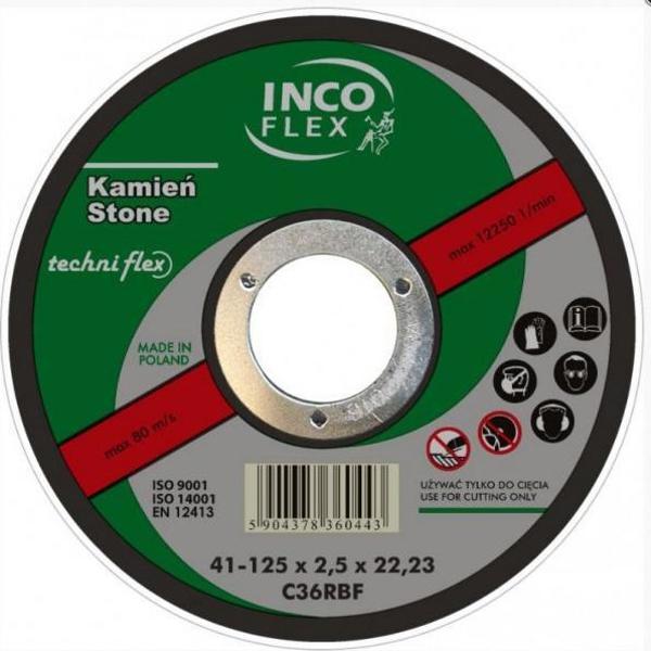 Techniflex Επίπεδος Δίσκος Κοπής & Λείανσης 98C T1A 115x2.5x22mm για Μπετόν, Πέτρα & Μέταλλα