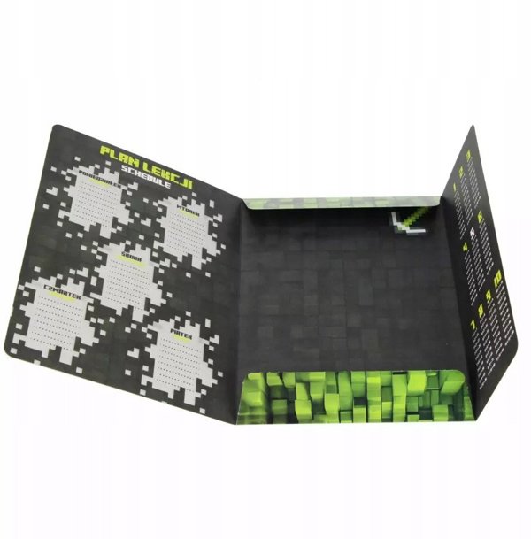 TECZKA Z GUMKA PAP A4 PIXEL GAME STK FOL10/100