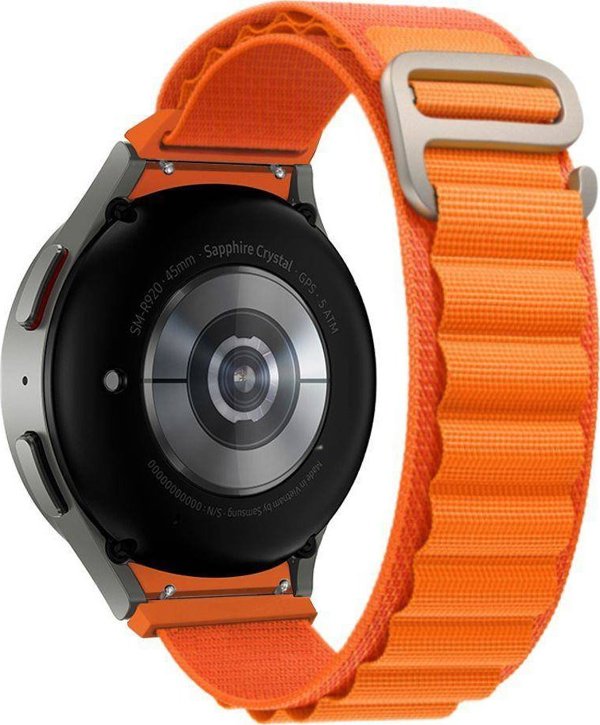Tech-Protect TECH-PROTECT NYLON PRO SAMSUNG GALAXY WATCH 4 / 5 / 5 PRO (40 / 42 / 44 / 45 / 46 MM) ΠΟΡΤΟΚΑΛΙ 12322562 9490713930274