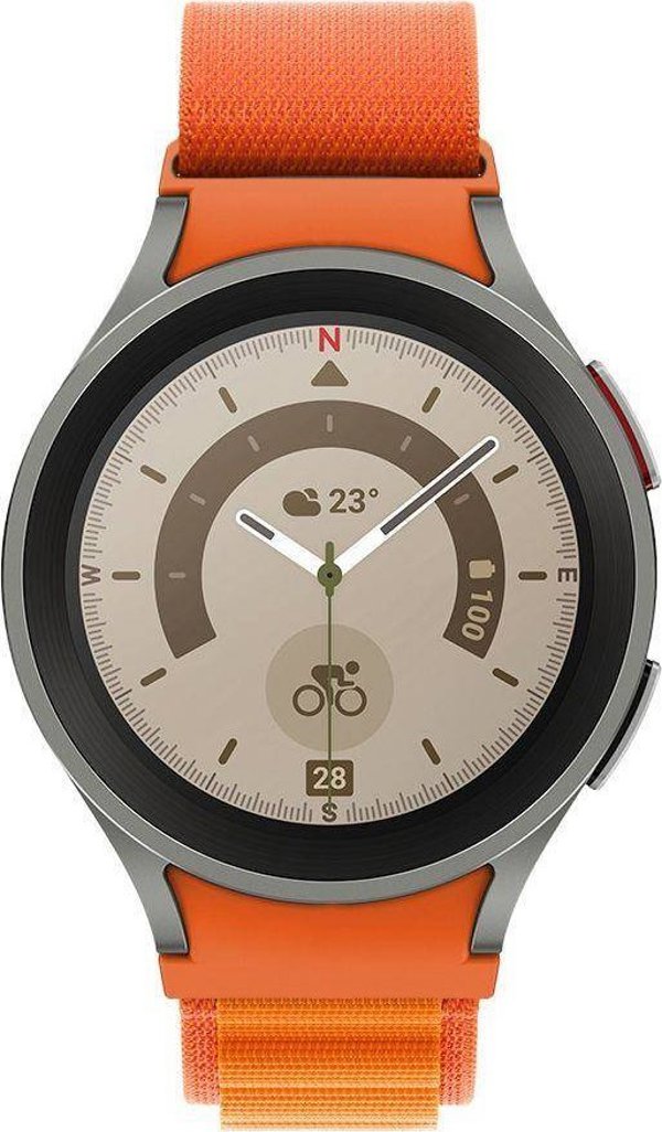 Tech-Protect TECH-PROTECT NYLON PRO SAMSUNG GALAXY WATCH 4 / 5 / 5 PRO (40 / 42 / 44 / 45 / 46 MM) ΠΟΡΤΟΚΑΛΙ 12322562 9490713930274