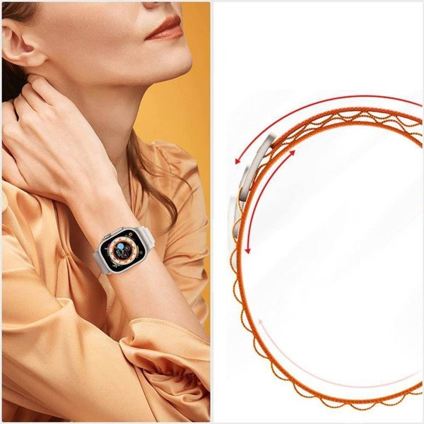 Tech-Protect TECH-PROTECT NYLON PRO SAMSUNG GALAXY WATCH 4 / 5 / 5 PRO (40 / 42 / 44 / 45 / 46 MM) ΠΟΡΤΟΚΑΛΙ 12322562 9490713930274