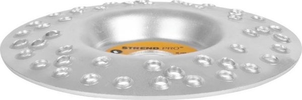 Techrebal Κυρτός δίσκος λείανσης ξύλου 125mm