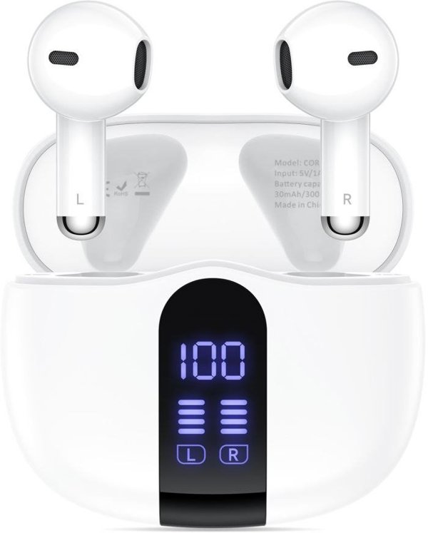 TECH-PROTECT ULTRABOOST TWS EARPHONE CORE G2 WHITE